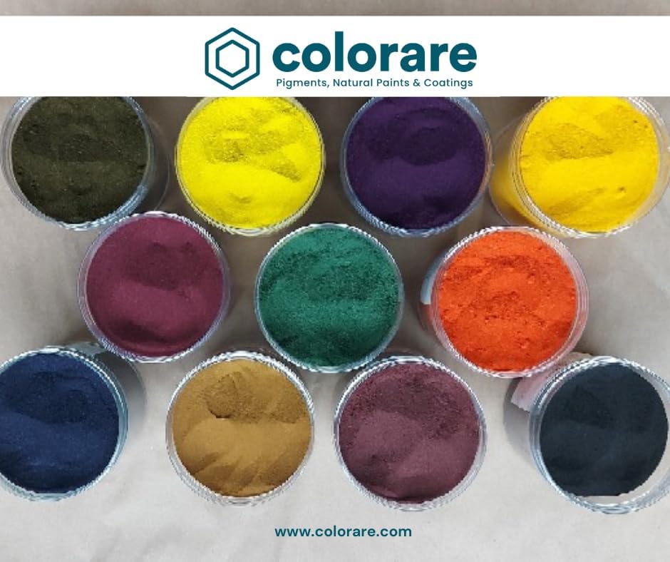 Burnt Sienna Natural Mineral Pigment 鈥?Pigments for Artistic and Decorative Painting, Concrete, Clay, Lime, Plaster, Masonry and Paint Products (150 ML | 5 OZ)