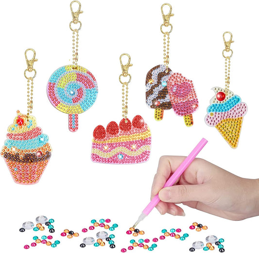 Crafts for Girls Ages 8-12: Diamond Art Kits Arts and Crafts for Kids Ages 6-12 | Gift Ideas for Girls Kids Ages 4 5 6 7 8 9 10 11 12 | Girls Toys Great Birthday Christmas Presents Diamond Crafts Set